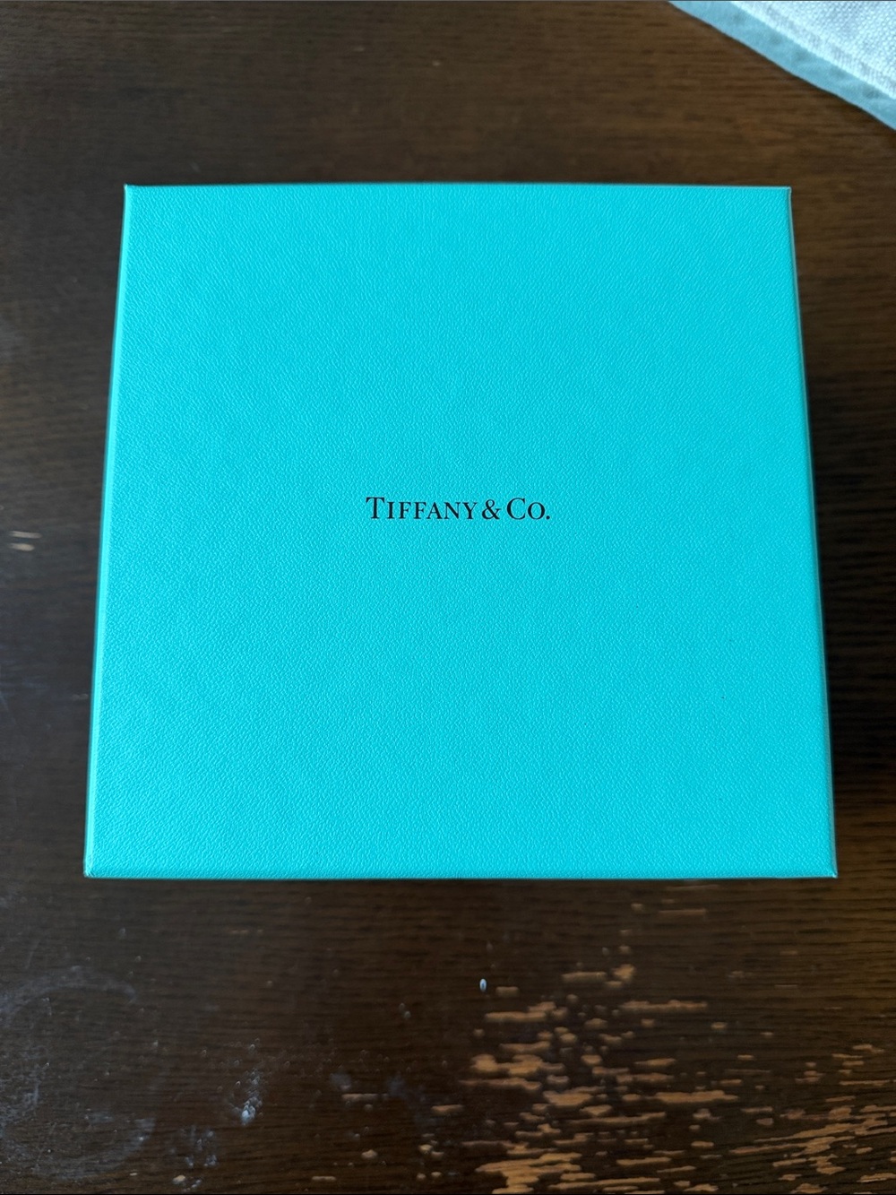 Tiffany & Co. Signature Blue Jewelry Box